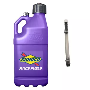Sunoco Racing Purple 5 Gallon Race Utility Jug With Hose - Picture 1 of 6