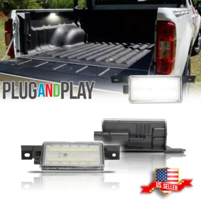 Lámparas de plataforma de carga 60 LED para camioneta Chevy/GMC 14-19 Silverado/Sierra 1500 2500 3500 Foto 1 de 4