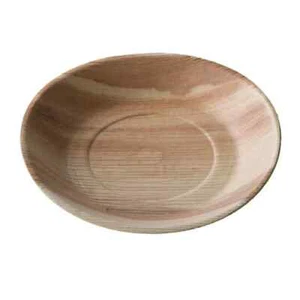 Platos Ronda En Hoja En Palma Biodegradable Compostables Diametro 30CM 25 Pz - Imagen 1 de 4