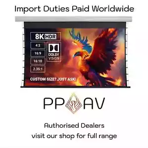 Akustik Beamer Leinwand 120-250" Drop Down LT ALR Gain 1.8 - Phoenix Screens - Bild 1 von 8