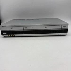 Sony SLV-D360P DVD VHS Combo Player VCR Tested No Remote Silver Read Description - Picture 1 of 12