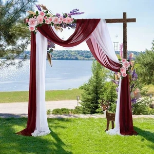 Practical Curtain Hangings Outdoor Scarf Supplies Wrinkle-Free 70*550cm - Picture 1 of 21
