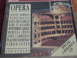 Various - Opera - 1989 Special Catalogue CD Jessye Norman Agnes Baltsa Ricciarel - Bild 1 von 4