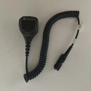 Motorola PMMN4073AL Remote Speaker Microphone with clip OEM. - Zdjęcie 1 z 7