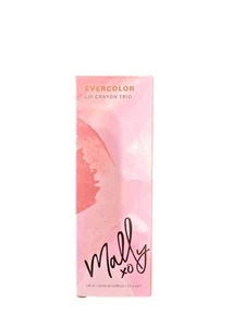 Mally XO Evercolor LIP CRAYON TRIO RASPBERRY CREAM, BLUSH PINK CREAM &GARNET MAT - Picture 1 of 3