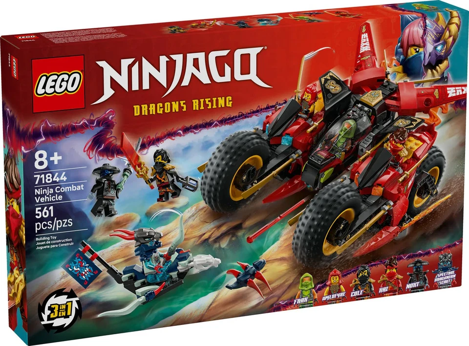 Vehículo de combate LEGO® Ninjago® Ninja 71844 Foto 1 de 1