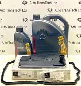 GENUINE MERCEDES E CLASS E350 722.9 7 SPEED AUTOMATIC GEARBOX OIL 6L FILTER 7G - Picture 1 of 9