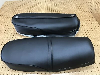 HONDA S90 CL90 SEAT COVER 1964 TO 1969 MODEL +STRAP (GOLD HONDA LETTER) (H*-242) - Image 1 of 4