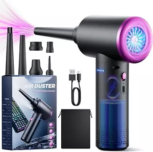 Cordless Compressed Air Duster - 100000RPM High-Power Dust Blower, 11000PA Stron - Picture 1 of 10
