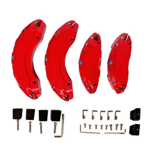 Front Rear Brake Caliper Covers For Tesla Model X S 17-2024 19/20inch Wheel Hub - Picture 1 of 6