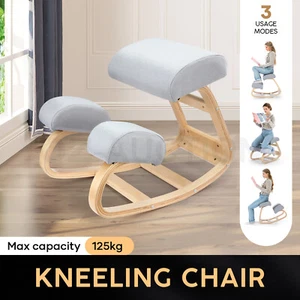 Ergonomic Kneeling Chair Home Office Desk Computer Better Posture Rocking Stool - Picture 1 of 10
