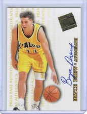 BRYCE DREW  "AUTH AUTOGRAPH"  1998  PRESS PASS AUTHENTICS   ROCKETS