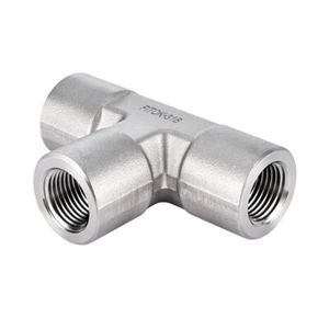 FITOK 316 SS Female Tee 3/8" FNPT 5600 psi, SS-PT-NS6 - Picture 1 of 3