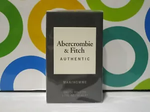 ABERCROMBIE & FITCH ~ AUTHENTIC MENS EAU DE TOILETTE SPRAY ~ 1.7 OZ - Picture 1 of 1