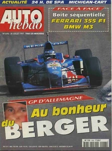HEBDO AUTO Nr.1096 30.07.1997 GP DEUTSCHLAND F3000 HOCKENHEIM FERRARI F355 BMW M3 - Bild 1 von 1