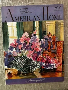 The American Home January 1936- Wonderful Illustrations & Articles See PICS! - Picture 1 of 11
