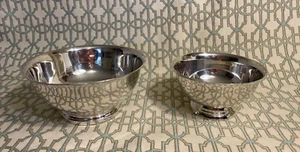 2 Vintage Silverplate Paul Revere Style Bowl Gorham Silverplate YC779 - Picture 1 of 3