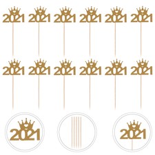 24pcs Durable Novel Party Supplies Cake Topper Co-worker Friends