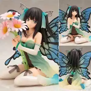 4-Leaves Tony Fairy Daisy Seated Desktop Decor Anime Figure Model Made in China - Picture 1 of 4