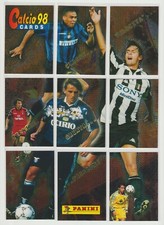 1997-98 PANINI CALCIO CARDS PUZZLE No.1-9 [ RONALDO INZAGHI MALDINI + ] 