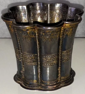 ANTIQUE STERLING SILVER A. MICHELSEN DENMARK QUEEN MARGRETHE CUP 120 gr - Picture 1 of 16