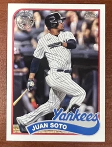 2024 Topps #89B2-27 Juan Soto 1989 Topps Baseball 35th Anniversary (Series Two) - Picture 1 of 2