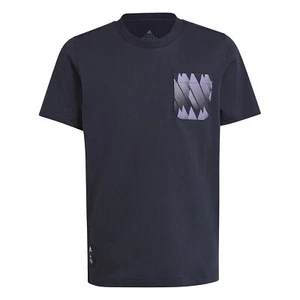 Adidas Youth Boys Real Madrid Graphic Tee, Night Navy - Picture 1 of 10