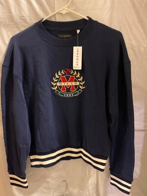 Новый с Ярлыками LA сердца PACSUN Milan 1991 толстовка XS X-маленький темно-синий в полоску талии - Изображение 1 из 4