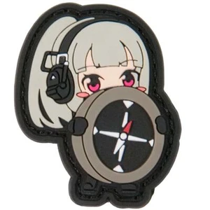 Parche utilitario de navegación brújula anime táctico Waifu mini PVC - Imagen 1 de 4