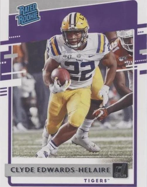2020 Panini Chronicles Draft Picks Clyde Edwards-Helaire #18