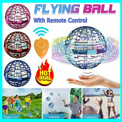 Flynova Pro Hover Ball Fliegender Ball LED Spinner Ball Flying Orb Spielzeug NEU - Bild 1 von 4