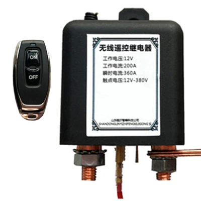 Wireless Remote Control Car Battery Disconnect Cut On/Off Isolator Master Switch - Image 1 of 4