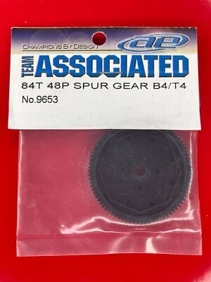 Team Associated 48P 84T Spur Gear 84 Teeth ASC9653 9653 RC10B4 RC10T4 RC10 B4 T4 - Image 1 of 2
