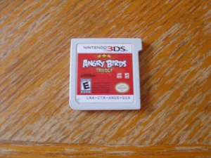 Angry Birds Trilogy (Nintendo 3DS, 2012) Authentic Tested Fast Ship - Picture 1 of 1