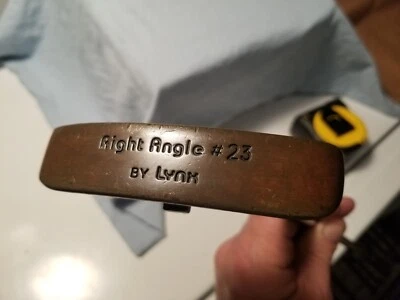 RH LYNX RIGHT ANGLE #23 Bullseye Style PUTTER Right Handed 35" GC - Image 1 of 4