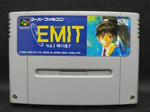 Emit Vol. 1 Toki no - NEW SAVE BATTERY - Super Famicom SFC JP - SHVC-AEMJ-JPN - Foto 1 di 10
