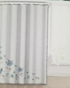 Boundary Floral Fabric Shower Curtain 72" x 72" NIP - Picture 1 of 9