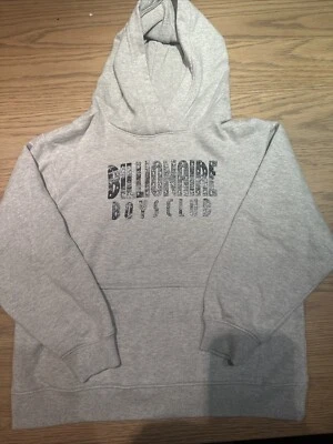 billionaire boys club grey hoodie sweatshirt size 9/10 EUC - Image 1 of 4