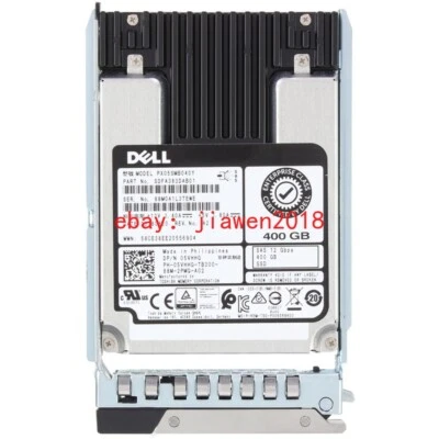  05VHHG DELL PX05SMB040Y 400GB 2.5" SAS 12G ME4024 ME5024 R630 R730 SSD w/Caddy - Image 1 of 4
