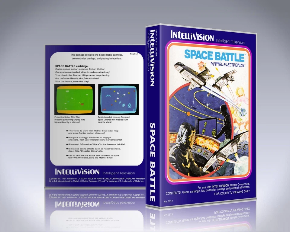 Intellivision UGC - NO GAME - Space Battle - Image 1 of 3