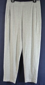 NEW Eileen Fisher Terry fleece Slouchy pants in Gray size XL #P3498 - Picture 1 of 5