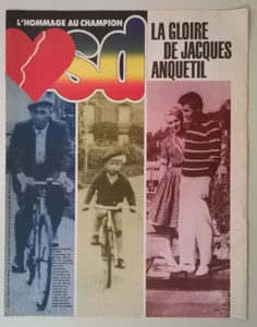 VSD Supplément au N°533 du 19/11/1987 - Hommage : La gloire de Jacques Anquetil - Picture 1 of 9