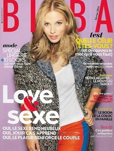 BIBA (POCKET) n°408 Février 2014 Love&Sexe/ Virginie Ledoyen/ Lingerie/ G.Proust - Imagen 1 de 1