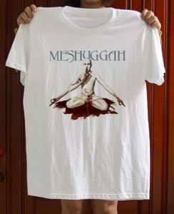 Meshuggah Obzen Unisex T Shirt Size S-5XL Cotton men white SG432 - Picture 1 of 3