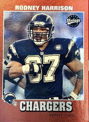 2001 Upper Deck Vintage - #149 Rodney Harrison - Image 1 of 2