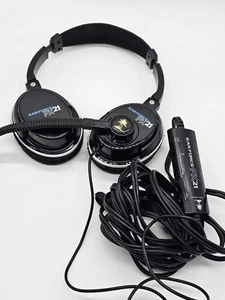 Turtle Beach Ear Force PX21 Gaming Headset Black Headphones - Picture 1 of 5