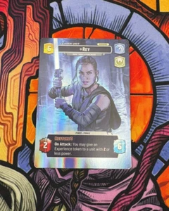 Star Wars Unlimited Rey - More than a Scavenger - 266 Foil Showcase - Picture 1 of 6