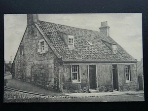 Scotland Dunfermline ANDREW CARNEGIE Birthplace c1905 Postcard by W.R. & S. - Picture 1 of 2
