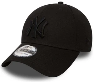 New York Yankees New Era 39Thirty League Basic Negro Ajuste Elástico Béisbol - Imagen 1 de 4