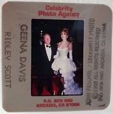 1992 Oscars Geena Davis + Ridley Scott Academy Awards Scott Downie Press Slide